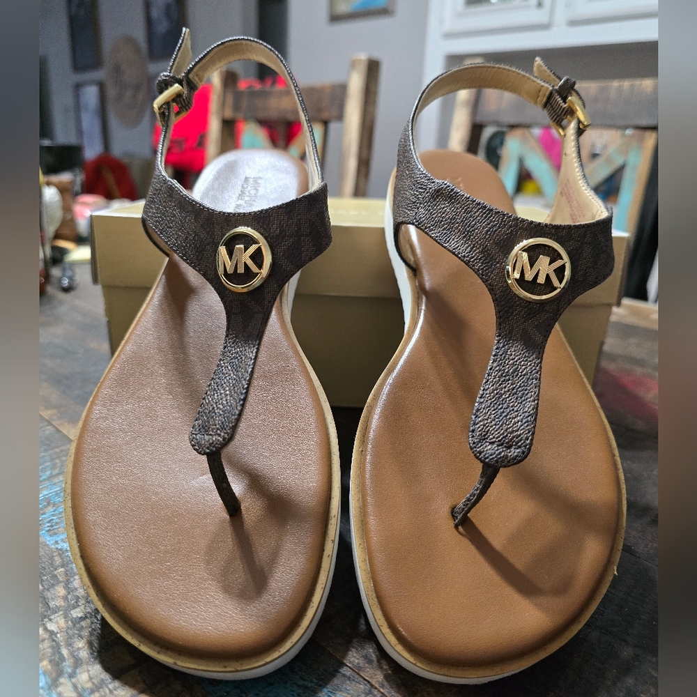 Michael Kors Brown Sandals